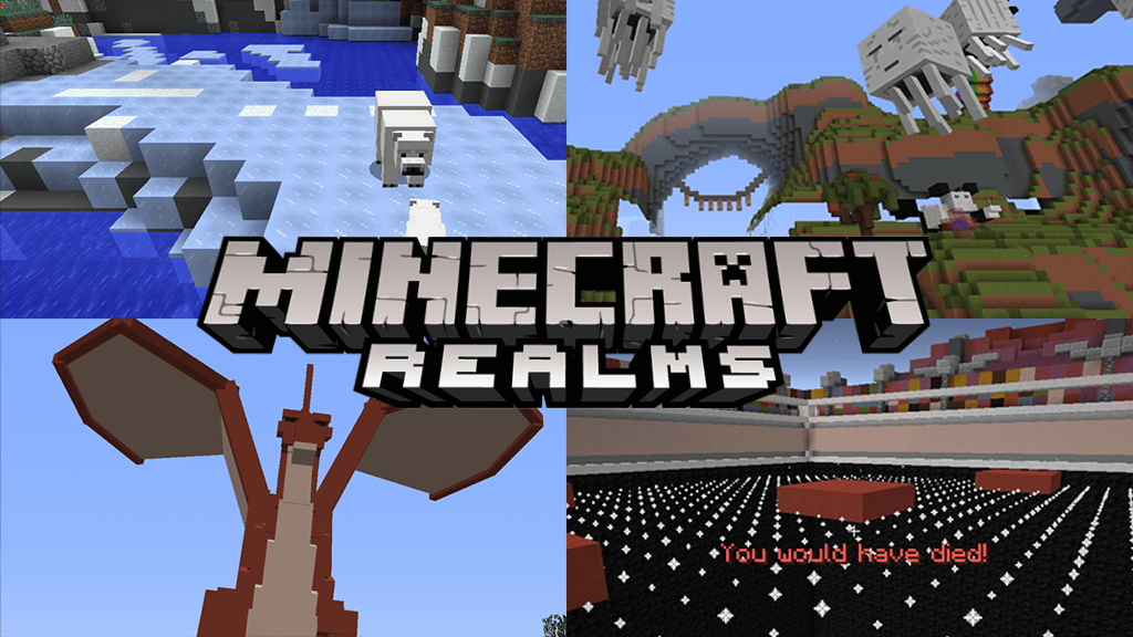 Actualité 4 nouvelles Maps - Minecraft Realms - The-Minecraft.fr